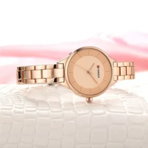 Curren 9015 Women - Rose Gold | Rovelle