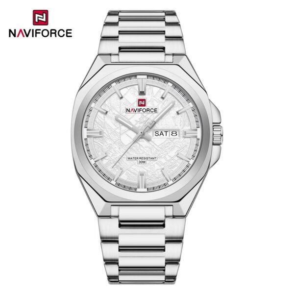 Naviforce 9273 Men's Watch - Silver | Rovelle