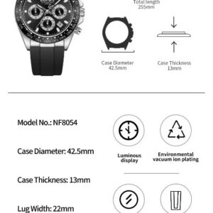 Naviforce 8054 - Black | Rovelle