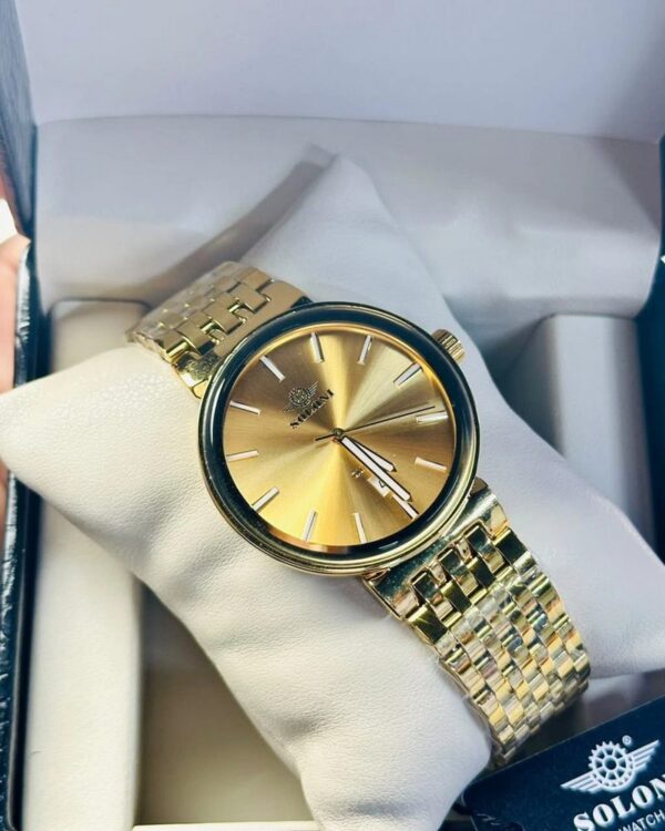 Soloni 1031 For Men - Gold With Premium Box | Rovelle