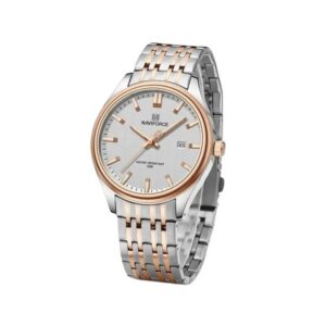 Naviforce 8039 - Silver Rose White For Men | Rovelle
