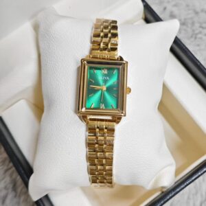 Oliya 860 Ladies Watch - Gold Green | Rovelle