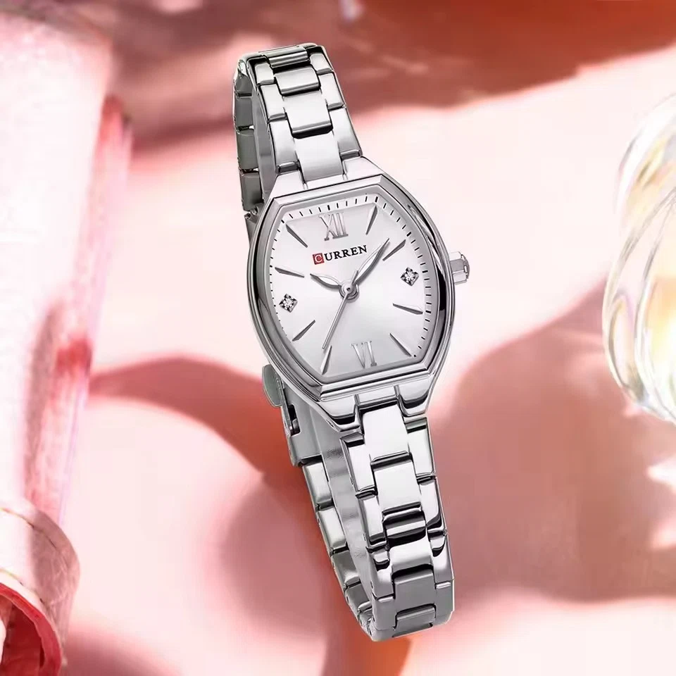 Curren 9112 Ladies Watch - Silver