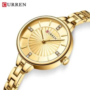 Curren 9097 CH For Women - Gold | Rovelle