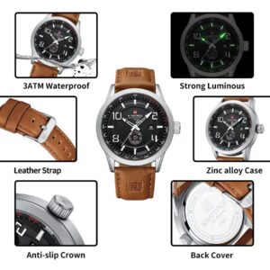 Naviforce 9229 - Brown | Rovelle