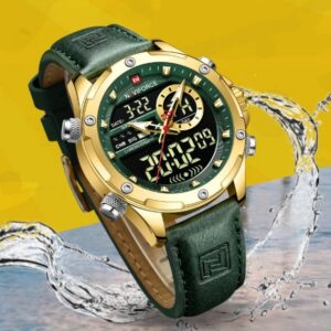 Naviforce 9208 L - Golden Green | Rovelle