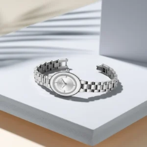 NAVIFORCE 5081 Ch Women Watch - Silver White | Rovelle
