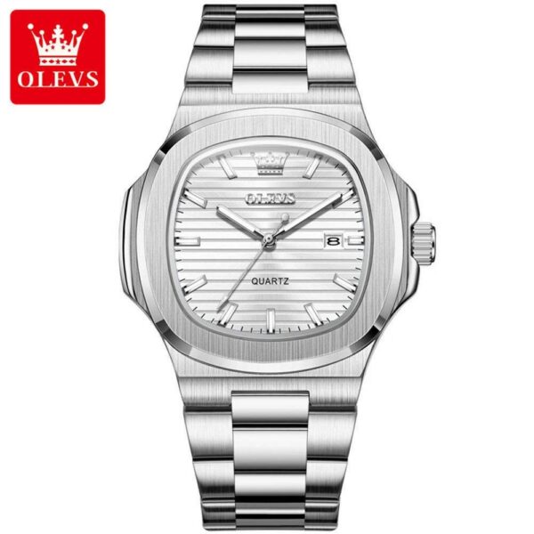 Olevs 3696 CH For Man - Silver | Rovelle
