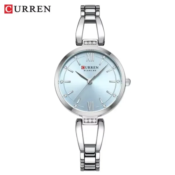 Curren 9092 CH For Women - Silver Sky | Rovelle
