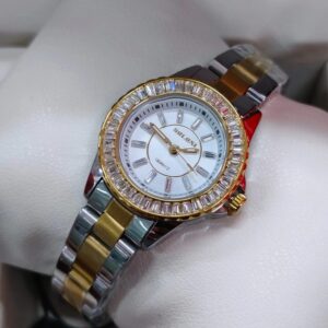 Soloni 1044 For Women - Silver Gold White With Premium Box | Rovelle