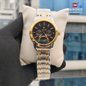 Aolix 7061 Men's Watch - Silver Gold Black | Rovelle