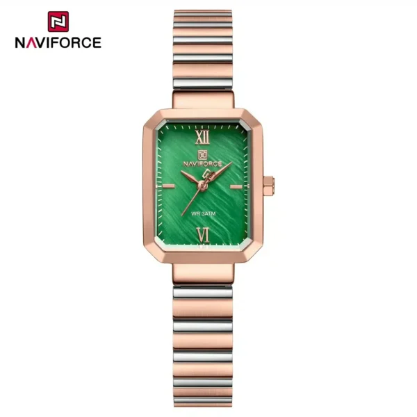 Naviforce 5050 - Rose Green For Women Naviforce 5050 - Rose Green For Women | Rovelle