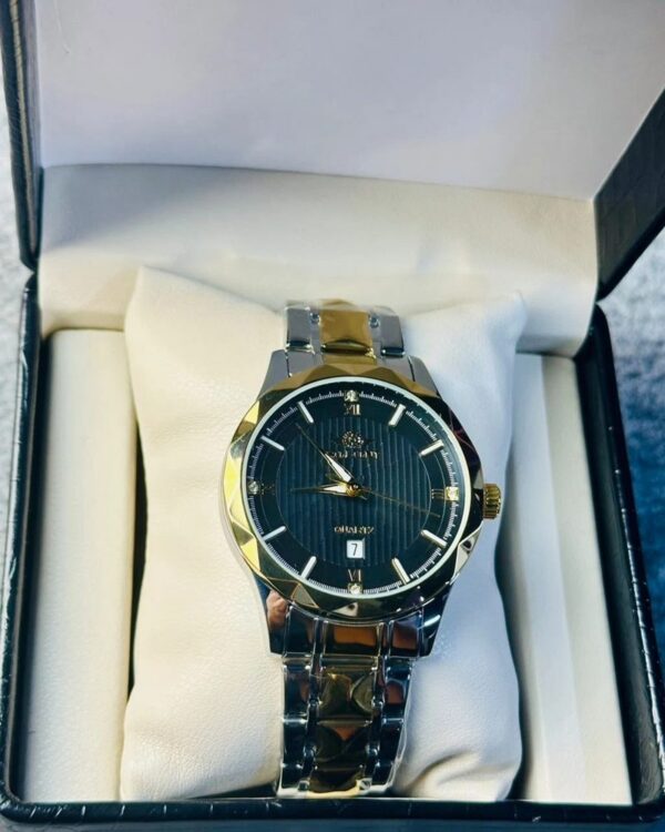 Soloni 1016 M For Men - Silver Gold Black with Premium Box Soloni 1016 M For Men - Silver Gold Black with Premium Box | Rovelle