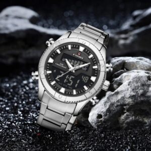 Naviforce 9259 - Silver Black | Rovelle