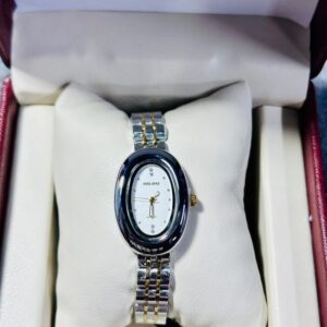 Soloni 1033 For Women - Silver Gold White With Premium Box | Rovelle