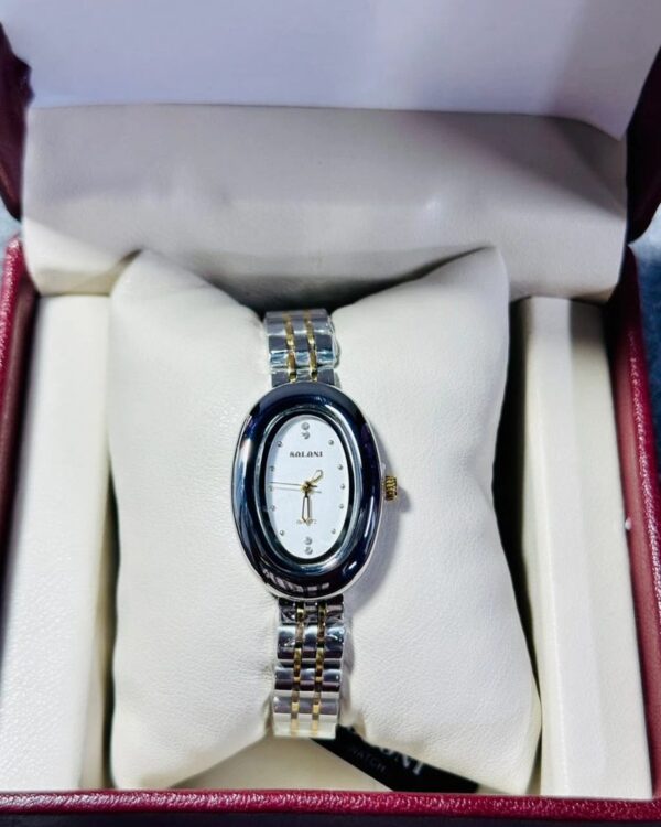 Soloni 1033 For Women - Silver Gold White With Premium Box Soloni 1033 For Women - Silver Gold White With Premium Box | Rovelle