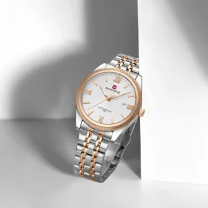 Naviforce - 9282 Silver Rose For Men | Rovelle