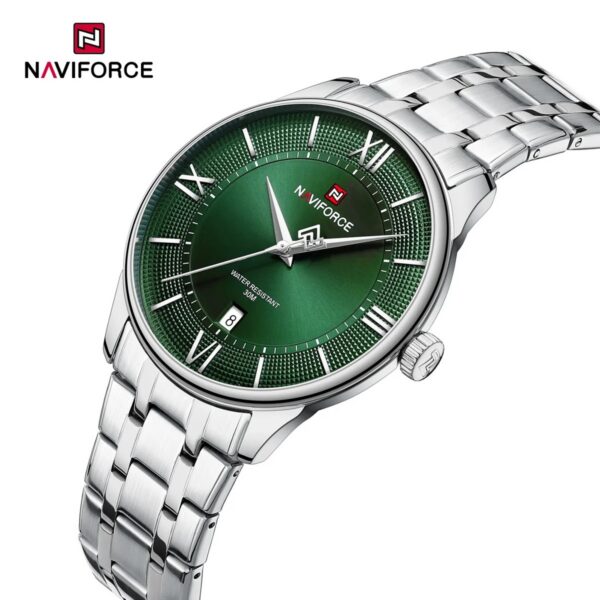 Naviforce 9272 CH - Silver Green | Rovelle