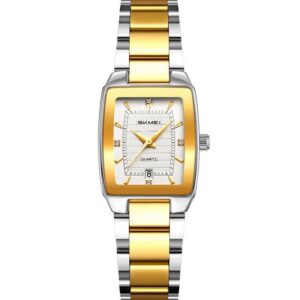 Skmei 2578 CH For Women - Silver Gold White | Rovelle