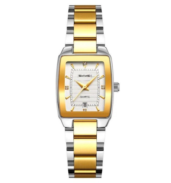 Skmei 2578 CH For Women - Silver Gold White | Rovelle