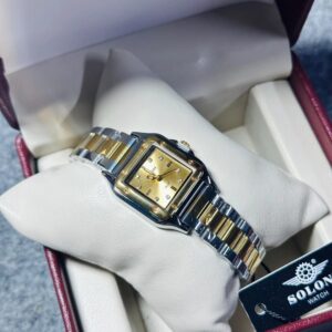 Soloni 1037 For Women -Silver Gold With Premium Box | Rovelle