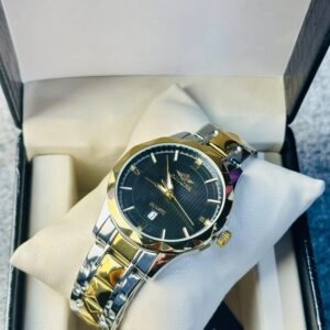 Soloni 1016 M For Men - Silver Gold Black with Premium Box | Rovelle
