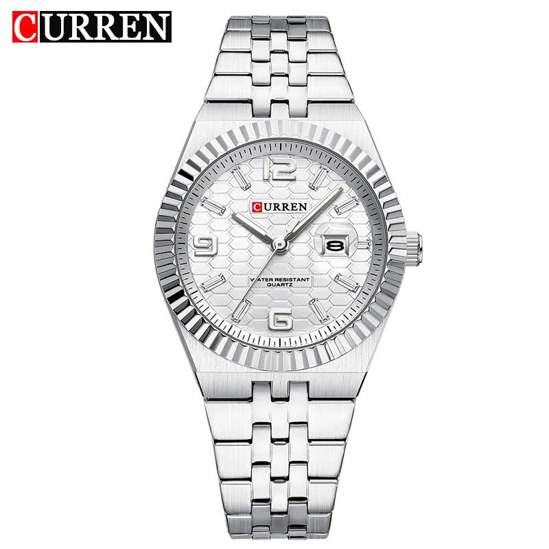 Curren 8498 CH For Women - Silver