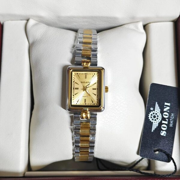 Soloni 1027 For Women -Silver Gold With Premium Box Soloni 1027 For Women -Silver Gold With Premium Box | Rovelle