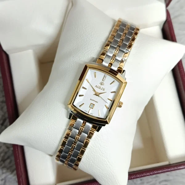 Aolix 9099 Women Watch - Silver Gold White | Rovelle