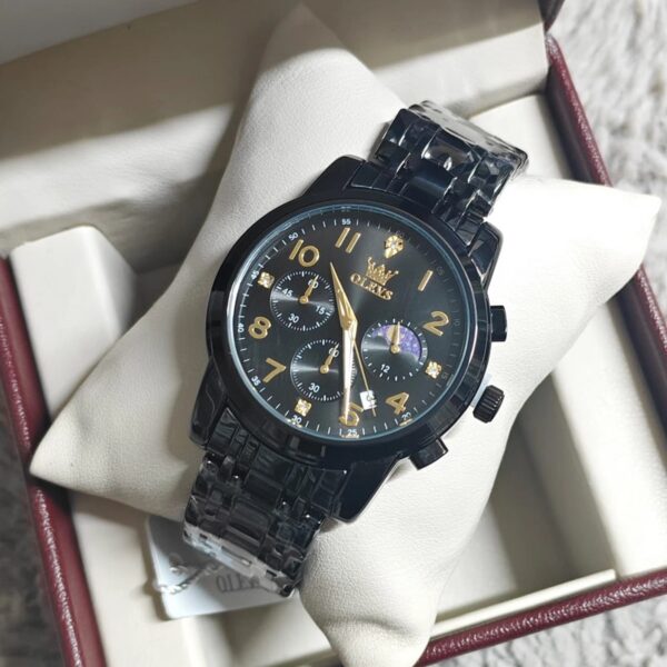 Olevs 3628 CH For Man - Black | Rovelle