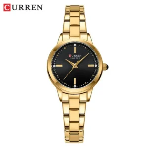 Curren 9094 For Women - Gold Black | Rovelle
