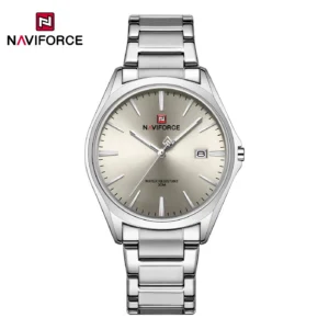 NAVIFORCE 9291 CH For Men - Silver Gray | Rovelle