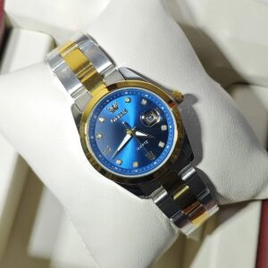 Olevs 3709 For Women -Silver Gold Blue | Rovelle