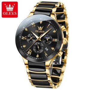 Olevs 7004 CH For Man - Gold Black | Rovelle