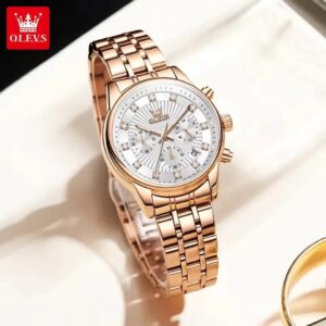 Olevs 3669 For Women - Rose White | Rovelle