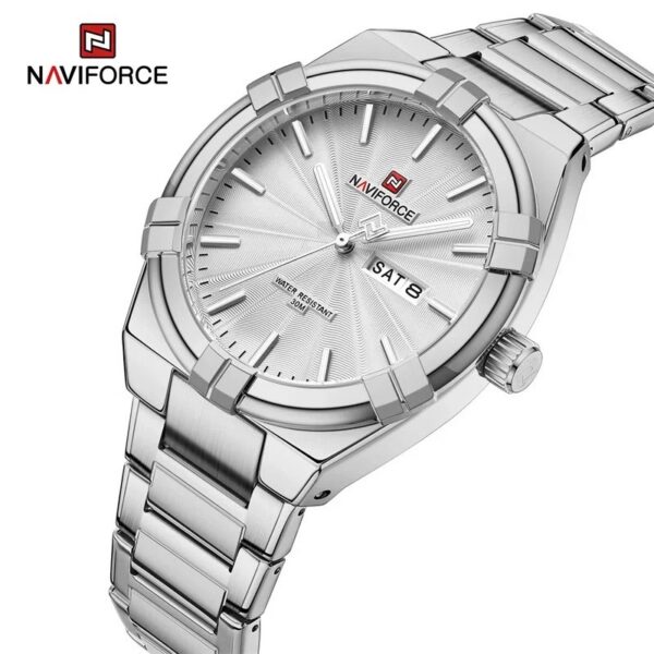 Naviforce 9218 CH - Silver | Rovelle