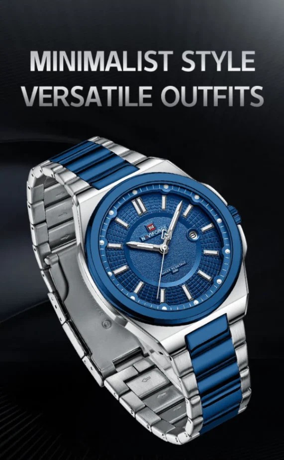 Naviforce 9212 CH - Blue | Rovelle