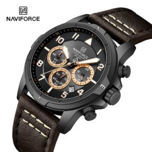 Naviforce 8077 L - Black Coffee | Rovelle