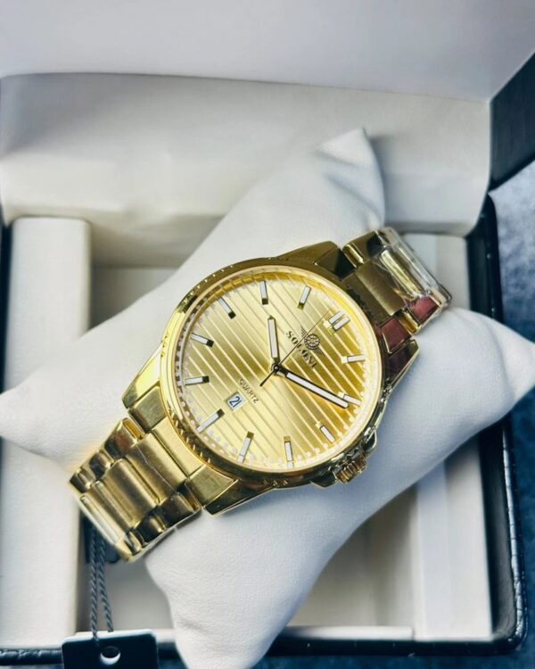 Soloni 1020 For Men - Gold With Premium Box | Rovelle