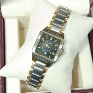 Aolix 9198 Women Watch - Silver Gold Black | Rovelle