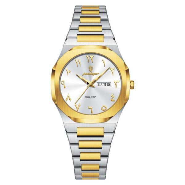 Poedagar 798 For Women – Silver Gold White Poedagar 798 For Women – Silver Gold White | Rovelle