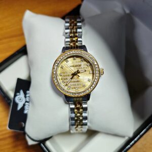 Soloni 1038 For Women - Silver Gold With Premium Box | Rovelle