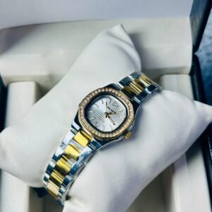 Soloni 1046 For Women - Silver Gold White With Premium Box | Rovelle