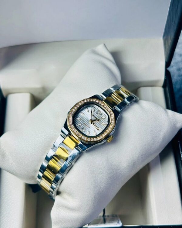 Soloni 1046 For Women - Silver Gold White With Premium Box | Rovelle