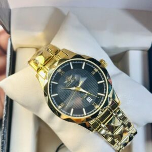 Soloni 1016 M For Men - Gold Black with Premium Box | Rovelle