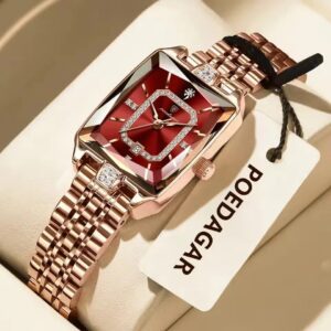 Poedagar 785 Ladies Watch - Red | Rovelle