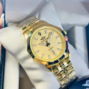 Soloni 1007 For Men - Gold With Premium Box | Rovelle
