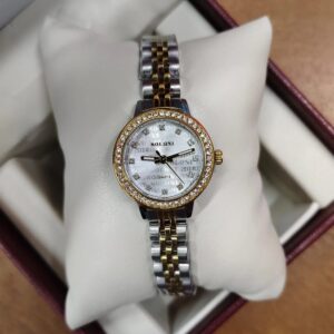 Soloni 1038 For Women - Silver Gold White With Premium Box | Rovelle