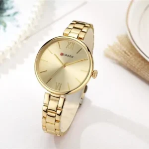 Curren 9017 CH - Gold For Women | Rovelle