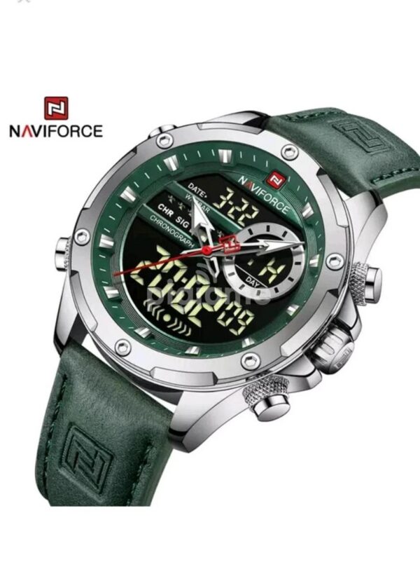 Naviforce 9208 L - Silver Green | Rovelle